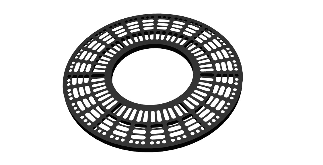 Circular Plaza Tree Grate