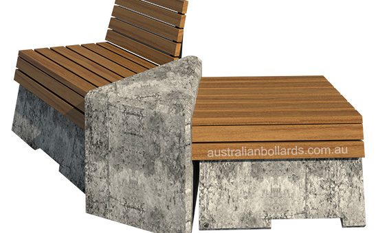 45 Concrete Bench