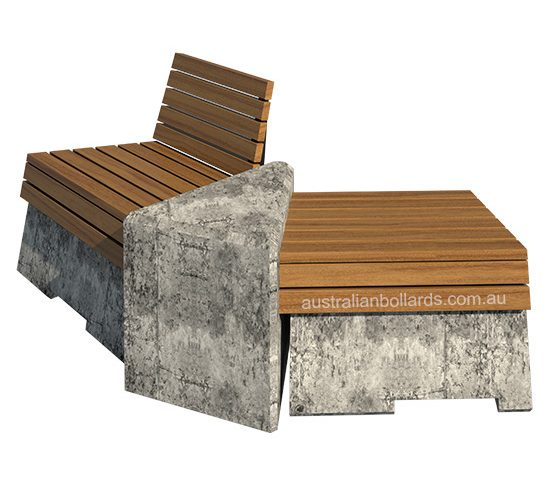 45 Concrete Bench