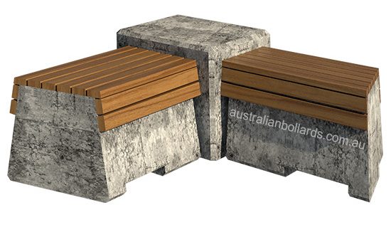 90 Concrete Bench