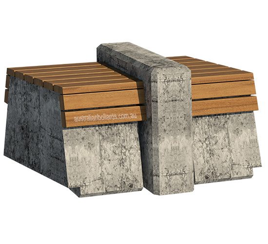 Concrete Square Bench